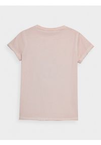 outhorn - T-shirt z nadrukiem damski. Okazja: na co dzień. Materiał: bawełna, dzianina. Wzór: nadruk. Styl: casual #5