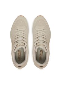 skechers - Skechers Sneakersy Tres-Air Uno-Casairal 183090/OFWT Biały. Kolor: biały. Materiał: materiał #3