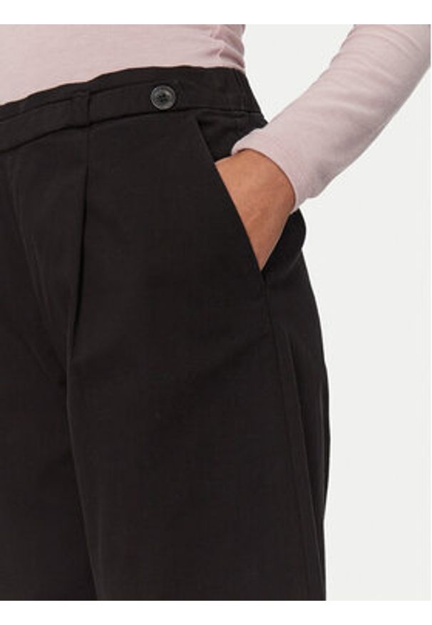 only - ONLY Spodnie materiałowe Stella 15338662 Czarny Wide Leg. Kolor: czarny. Materiał: bawełna