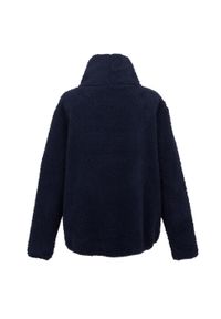 Regatta - Polarowy Top Damski Puszysta Z Nakryciem Na Głowę Ria. Kolekcja: plus size. Kolor: niebieski. Materiał: polar. Styl: sportowy. Sport: turystyka piesza