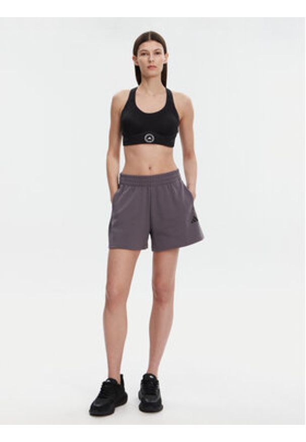 Adidas by Stella McCartney - adidas by Stella McCartney Biustonosz sportowy TruePace JD8407 Czarny. Kolor: czarny. Materiał: syntetyk