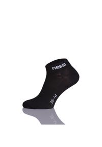 NESSI SPORTSWEAR - Skarpety stopki sportowe Unisex Nessi Sportswear Road S Oddychające. Kolor: czarny #1