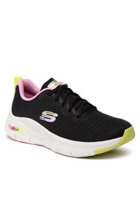 skechers - Skechers Sneakersy Infinity Cool 149722/BKMT Czarny. Kolor: czarny. Materiał: materiał