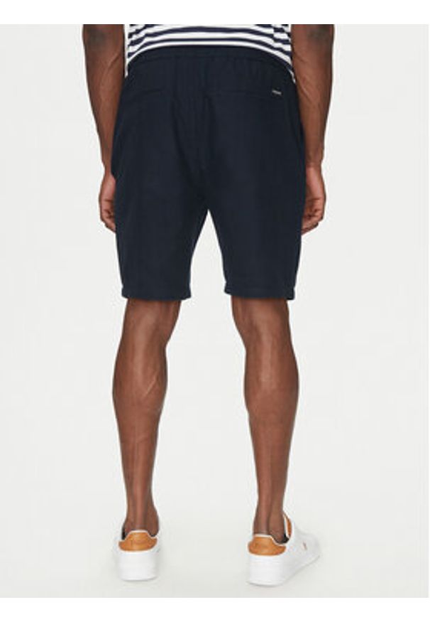 Scotch & Soda Szorty materiałowe 180322 Granatowy Regular Fit. Kolor: niebieski. Materiał: bawełna
