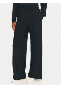 Roxy Spodnie dresowe Surfing By Sunlight ERJFB03495 Czarny Wide Leg. Kolor: czarny. Materiał: dresówka #1