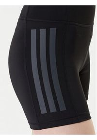 Adidas - adidas Szorty sportowe Optime 3-Stripes JG6144 Czarny Slim Fit. Kolor: czarny. Materiał: syntetyk #3