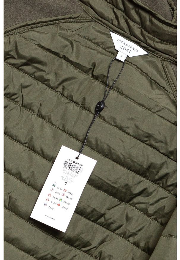 Jack & Jones - KURTKA JACK & JONES JCOMULTI QUILTED JACKET NOOS GRAPE LEAF 12110590