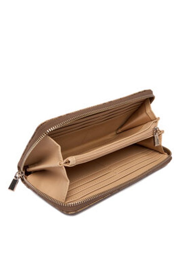 Guess Portfel Laurel II Slg SWSO74 59146 Brązowy. Kolor: brązowy. Materiał: skóra