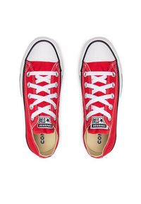 Converse Trampki All Star Ox M9696C Czerwony. Kolor: czerwony. Materiał: materiał. Model: Converse All Star #5