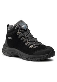 skechers - Trekkingi Skechers El Capitan 158254/BKGY Black/Gray. Kolor: czarny. Materiał: zamsz, skóra