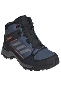 Adidas - Buty adidas Terrex Hyperhiker Mid K Jr IF5700 czarne. Kolor: czarny. Materiał: guma. Sezon: zima. Model: Adidas Terrex #7