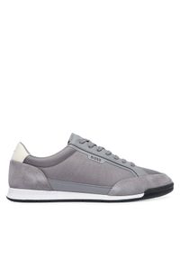 BOSS Sneakersy Nitan 50568486 Szary. Kolor: szary. Materiał: materiał #1
