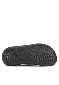 Crocs Klapki Classic Crush Sandal 207670 Czarny. Kolor: czarny