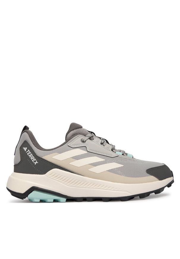 Adidas - adidas Trekkingi Terrex Anylander JR6605 Szary. Kolor: szary. Materiał: materiał