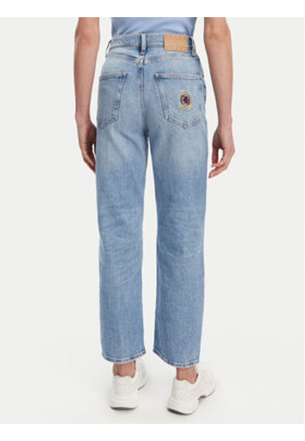 Tommy Jeans Jeansy Layla DW0DW20013 Niebieski Slim Fit. Kolor: niebieski