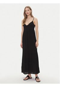only - ONLY Sukienka letnia Chiara 15346832 Czarny Regular Fit. Kolor: czarny. Materiał: wiskoza. Sezon: lato #3