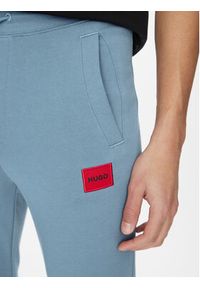 Hugo - HUGO Spodnie dresowe Doak212 50447963 Niebieski Regular Fit. Kolor: niebieski. Materiał: bawełna