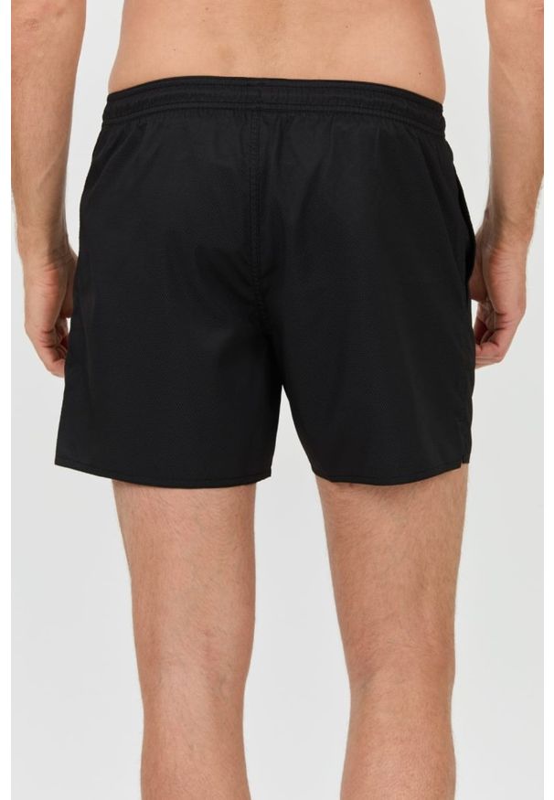 Emporio Armani - EMPORIO ARMANI Czarne męskie kąpielówki, Rozmiar 50. Kolor: czarny