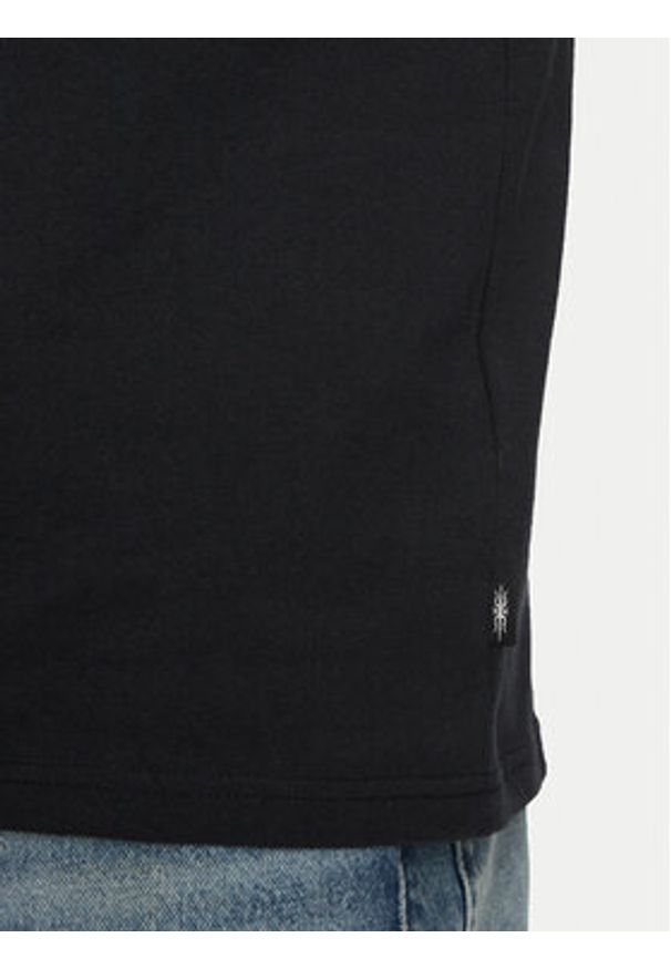 Quiksilver T-Shirt EQYZT08016 Czarny Relaxed Fit. Kolor: czarny. Materiał: bawełna