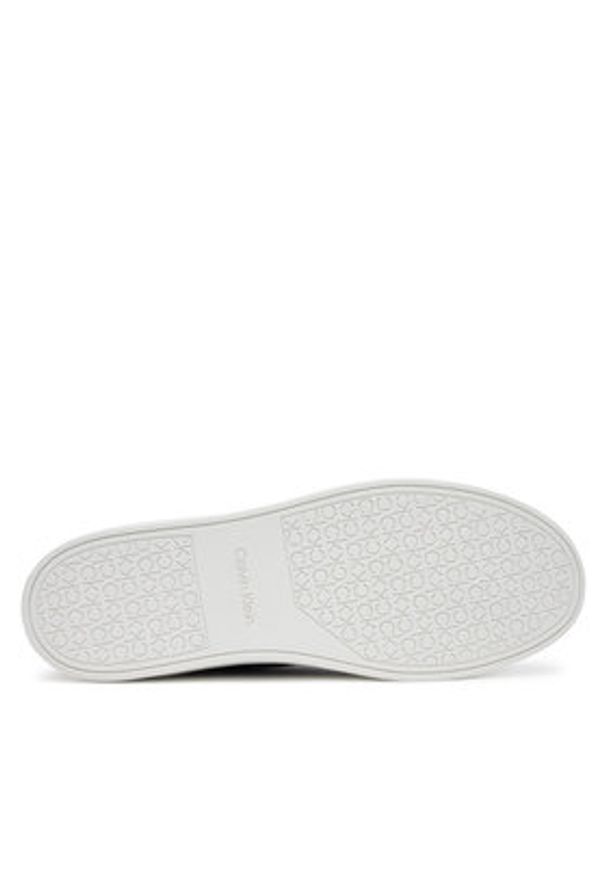 Calvin Klein Sneakersy Clean Cup Low Laceup Oxf Su HM0HM01880 Granatowy. Kolor: niebieski. Materiał: skóra