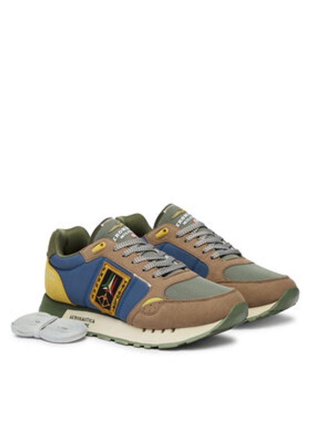 Aeronautica Militare Sneakersy 261SC0292UCT03331 Kolorowy. Materiał: materiał. Wzór: kolorowy