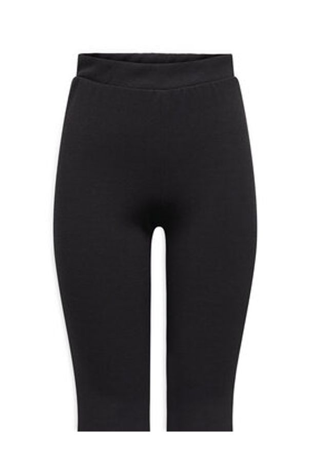 only - ONLY Legginsy Scarlet 15357949 Czarny Flared Fit. Kolor: czarny. Materiał: syntetyk