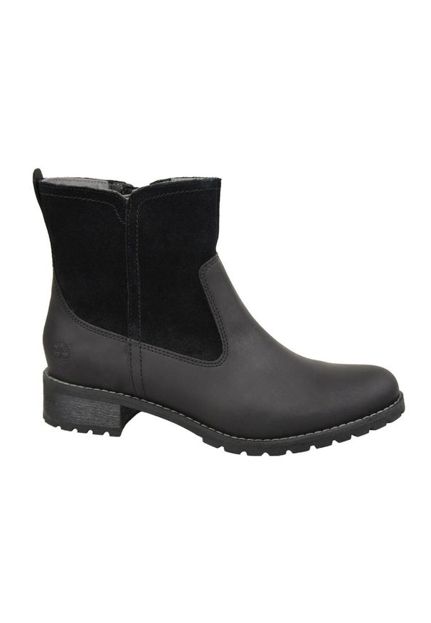 Timberland - Buty zimowe damskie, W Bethel Biker. Kolor: czarny. Sezon: zima