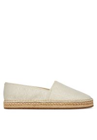 Calvin Klein Espadryle Flat Espadrille - Jacq HW0HW02467 Écru. Materiał: materiał