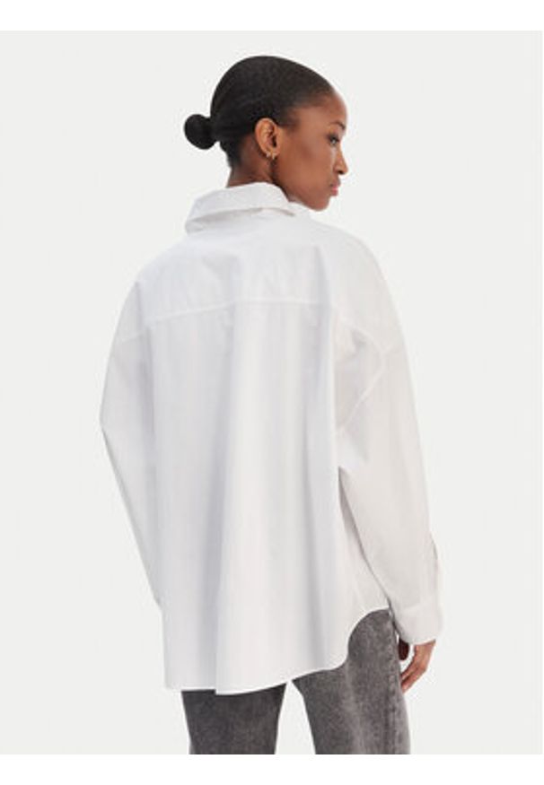 Hugo - HUGO Koszula Edafne 50555625 Biały Regular Fit. Kolor: biały. Materiał: bawełna