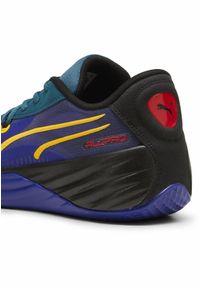 Puma - Buty do koszykówki All-Pro NITRO™ Crowd Craze PUMA. Kolor: zielony, czarny, niebieski, wielokolorowy. Materiał: materiał, syntetyk. Szerokość cholewki: normalna. Sport: koszykówka