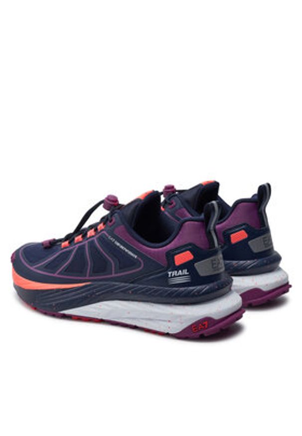 EA7 Emporio Armani Sneakersy X8X193 XK408 U251 Kolorowy. Materiał: skóra. Wzór: kolorowy