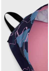 Eastpak plecak damski kolor granatowy duży wzorzysty. Kolor: niebieski. Materiał: włókno #3