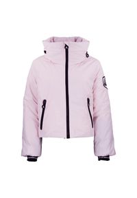 PEAK MOUNTAIN - Kurtka damska Peak Mountain Ally. Kolor: różowy. Sezon: zima. Sport: narciarstwo #1