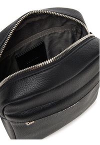 Calvin Klein Saszetka Raised Reporter LV04D3160G Czarny. Kolor: czarny. Materiał: skóra #4