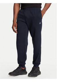EA7 Emporio Armani Dres 7M000914 AF10377 UB102 Granatowy Modern Fit. Kolor: niebieski. Materiał: bawełna