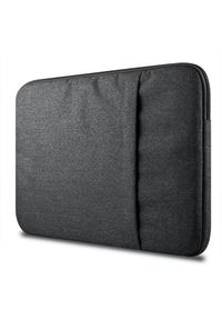 TECH-PROTECT - Tech-Protect Sleeve 15-16'' dark grey. Materiał: puch, nylon