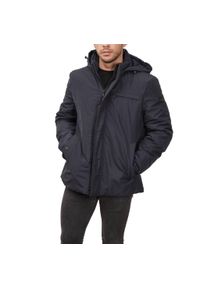 Geox - Kurtka GEOX M2620L T2882 M KENNET SHORT JKT Niebieski. Kolor: niebieski. Materiał: tkanina