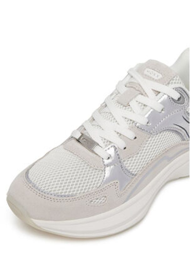 MEXX Sneakersy MI001013951W Biały. Kolor: biały. Materiał: materiał