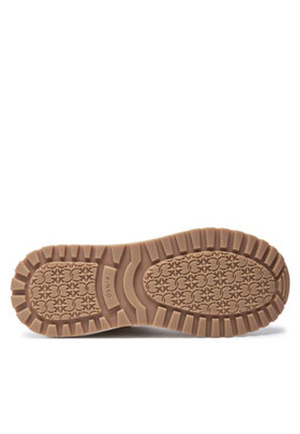Pinko - PINKO Sneakersy Gem 07 SS0055 P036 Szary. Kolor: szary. Materiał: materiał