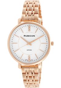 Zegarek Rubicon ZEGAREK DAMSKI RUBICON RNBE52 - SZAFIROWE SZKŁO (zr616c). Kolor: niebieski #1