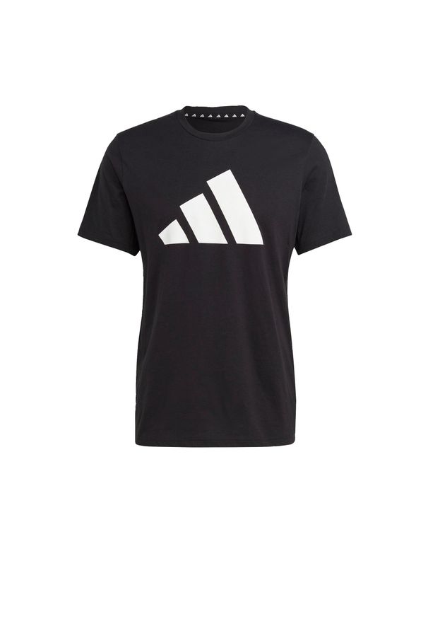 Adidas - Koszulka adidas Essentials Feelready Logo. Kolor: biały, czarny, wielokolorowy. Materiał: materiał