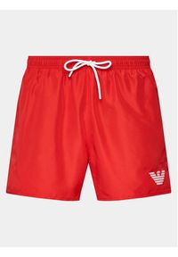 Emporio Armani Underwear Szorty kąpielowe 211752 4R438 00774 Czerwony Regular Fit. Kolor: czerwony. Materiał: syntetyk