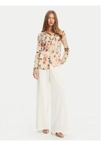 Guess Koszula W5YH0X WDW82 Beżowy Regular Fit. Kolor: beżowy. Materiał: syntetyk #5