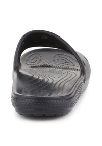 Klapki Crocs Classic Slide Black M 206121-001 czarne. Okazja: na plażę. Kolor: czarny. Materiał: materiał