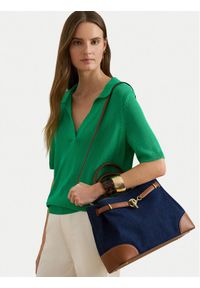 Lauren Ralph Lauren - LAUREN RALPH LAUREN Torebka 431P04295001 Granatowy. Kolor: niebieski #1