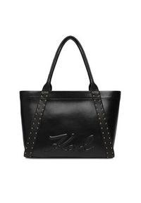 Karl Lagerfeld - KARL LAGERFELD Torebka B1W30261 Czarny. Kolor: czarny. Materiał: skórzane #5
