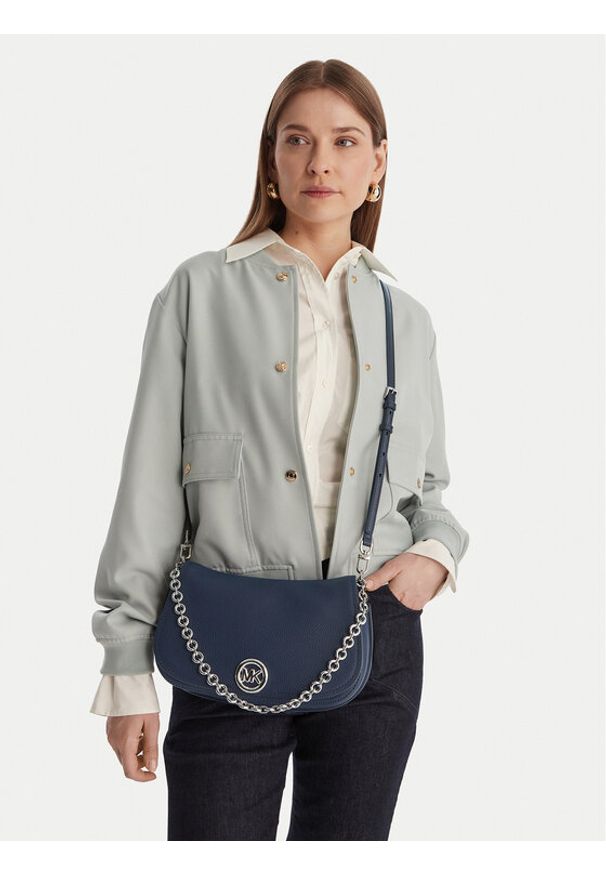 MICHAEL Michael Kors Torebka 30R6SY5S2L Granatowy. Kolor: niebieski. Materiał: skórzane