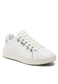 Guess Sneakersy Mely FL5MEL SMA12 Biały. Kolor: biały. Materiał: skóra #4