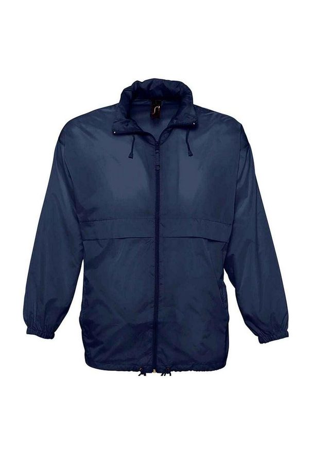 SOL'S - Wiatrówka Unisex Surf Dla Dorosłych. Kolor: niebieski. Sport: turystyka piesza