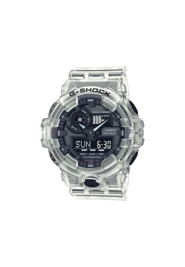 G-Shock - G-SHOCK ZEGAREK ORIGINAL GA-700SKE-7AER. Rodzaj zegarka: analogowe